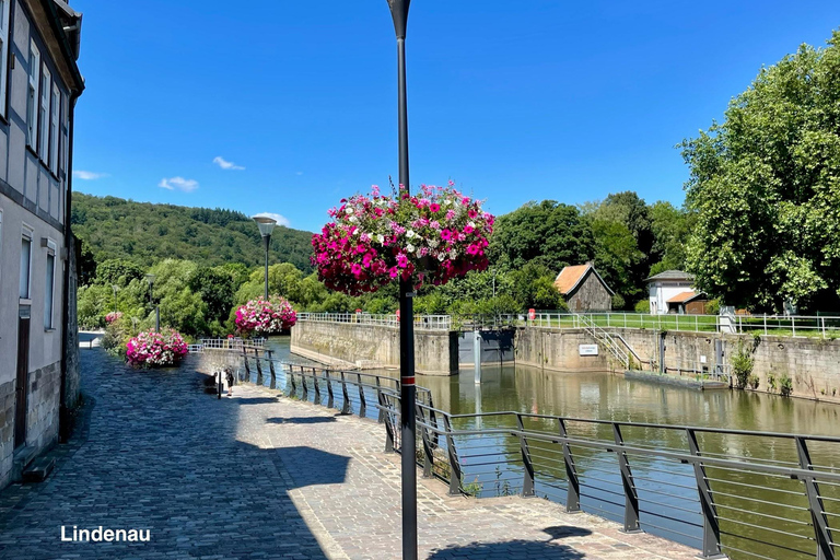 Drie-rivieren stad Hann. Münden: Rondleiding door Lindenau met humor en kennis van zaken.