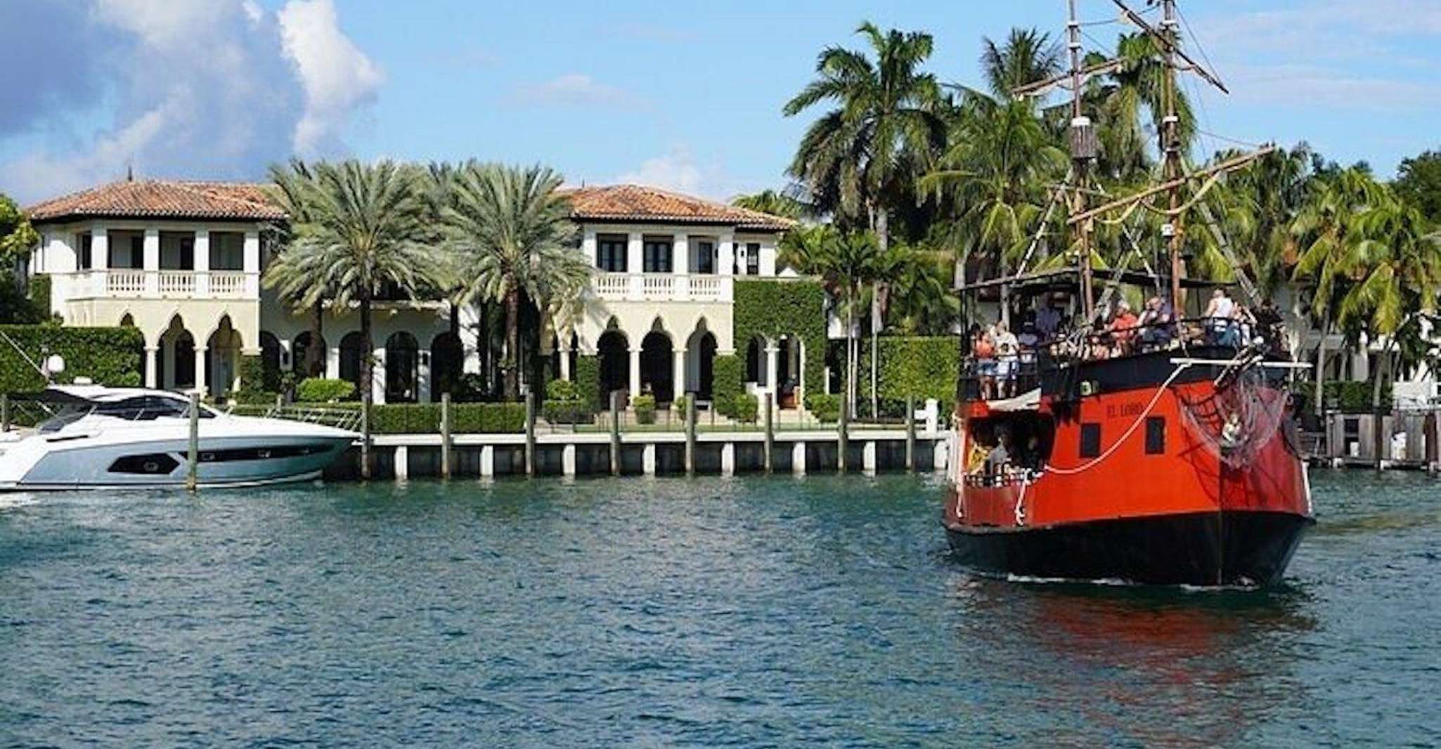 Miami Skyline & Celebrity Homes Pirate Boat Cruise photo 9