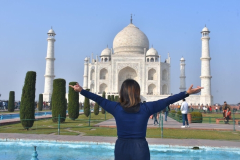 Visita local a Agra : Taj Mahal con Fuerte de Agra y Fatehpur SikriCon Todo Incluido