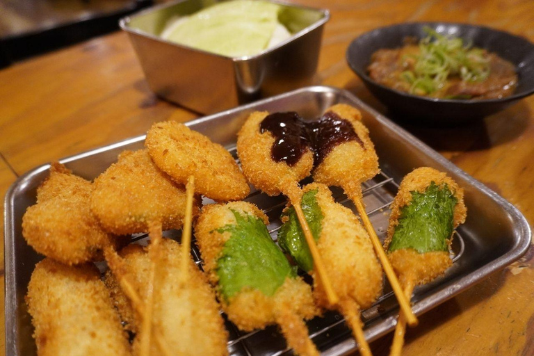 Osaka: Nocna wycieczka kulinarna po NambaOsaka: Nocna wycieczka kulinarna po dzielnicy Namba