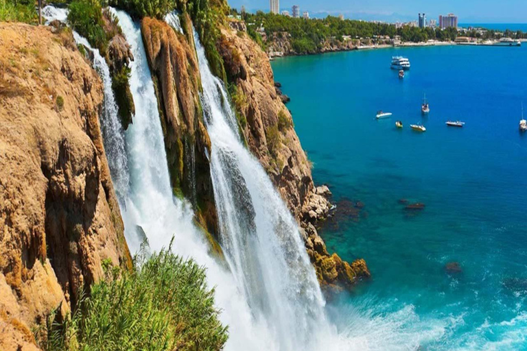 Antalya: Private City Tour with Waterfalls and Boat Tour
