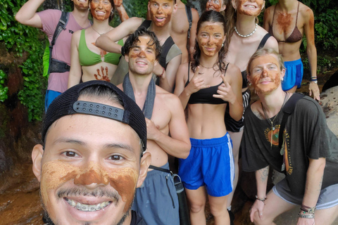 From San Salvador: Juayua Waterfalls Hike and Swimming pool