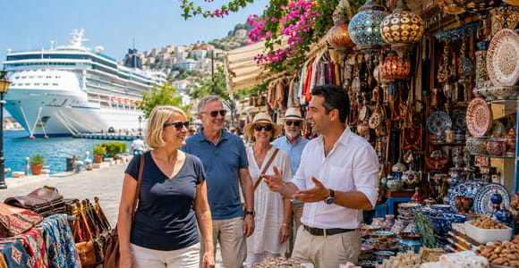 Kusadasi Cruise Port: Guided Bazaar Walk & Safe Shopping