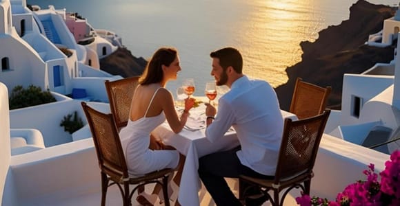 Santorini: Private Sunset Tour to Oia & Ammoudi Bay