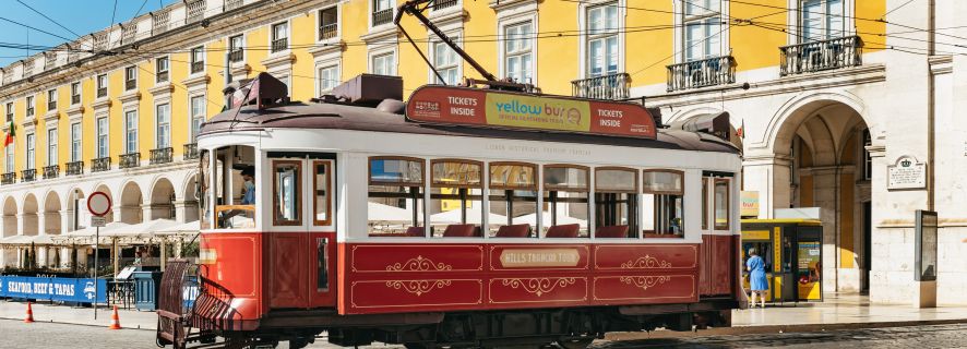 Lisboa: 72-timersbillett hopp-på hopp-av-buss, trikk og båt