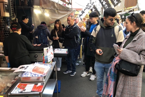 Wycieczka kulinarna po targu rybnym Tsukiji Najlepsze lokalne doświadczenie w Tokio