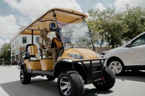 Fort Lauderdale: 6 People Golf Cart Rental