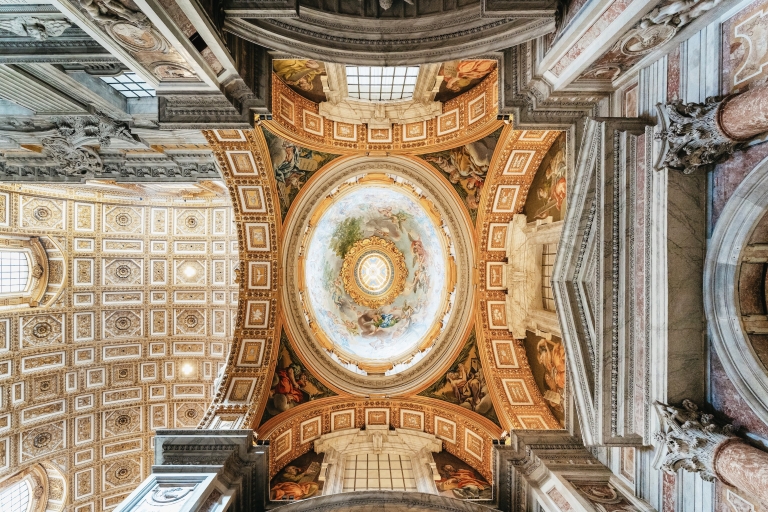 Rzym: kopuła bazyliki św. Piotra i podziemne grotyWycieczka półprywatna w języku włoskim