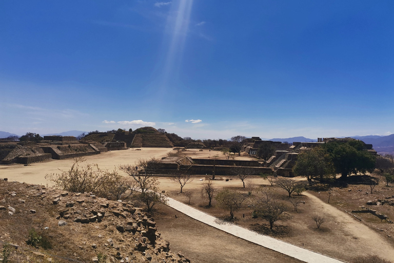 Rondleiding van een hele dag op de Monte Alban-routeTickets en eten inbegrepen