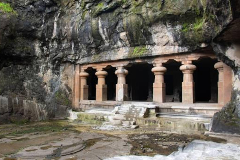 Elephanta Caves Half Day Guided Tour All Include Private Tour with Pickup & Drop-Off