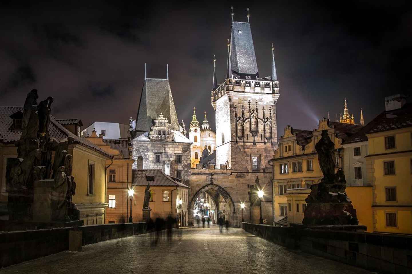 Prague by Night: Castle, Charles Bridge & Old Town