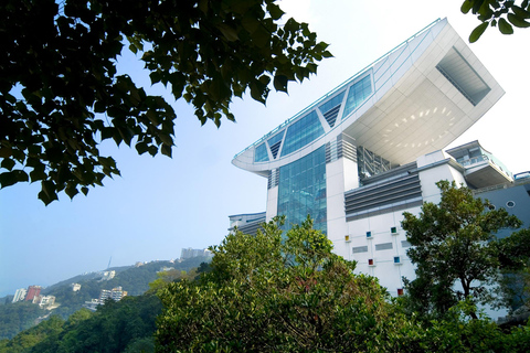 Hongkong: Peak Tram och Sky Terrace 428 PassPass med retur Peak Tram