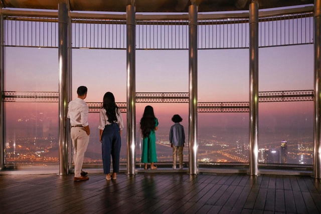 Dubai: snelle toegang tot de 124e en 125e verdieping van de Burj Khalifa