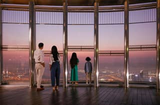 Dubai: Schneller Zugang zu den Etagen 124 und 125 des Burj Khalifa