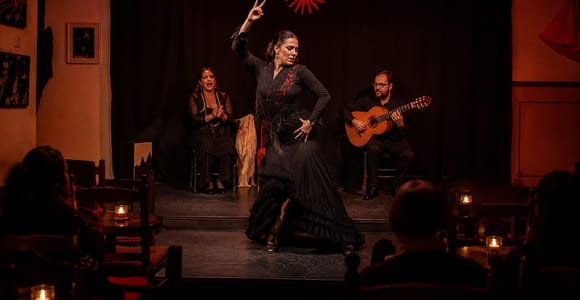 Malaga: Authentic 90-Minute Flamenco Show with Drink