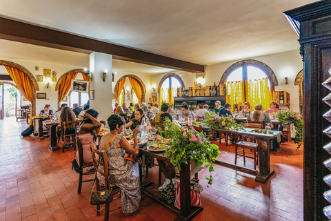 Depuis Rome : Excursion d&#039;une journée en Toscane avec déjeuner et vins