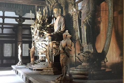 From Osaka: Nara 6 World Heritage Sites Day Tour with Guide