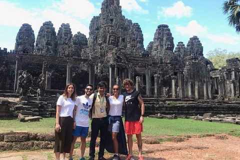 Siem Reap: Utforska Angkor 2 dagar med spansktalande guide2-dagars rundtur i liten grupp i portugisiska