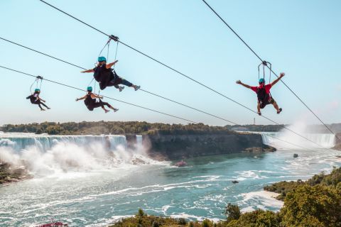 Niagara Falls, Canada: Beat the Heat- Night Zipline