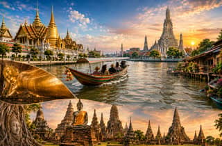 Bangkok: 2-tägige Tour mit Highlights von Bangkok und Ayutthaya