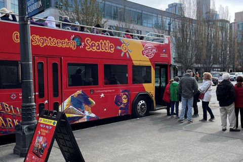 Seattle: City Sightseeing Hop-On Hop-Off Bus Tour 48-Hour Must-See Seattle Ticket