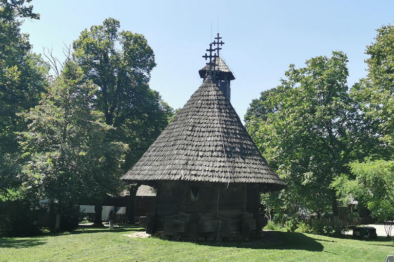 Panoramiczna wycieczka po Bukareszcie z trzema przystankami i dwiema wizytami.