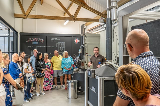 Visite et dégustation de la distillerie Shakespeare (Gin et Rhum)