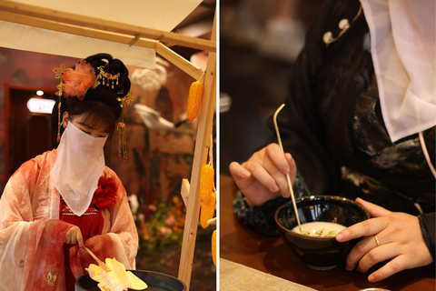 Chuzhou Langya Leyan Banquet | Immersive Dance Dinner Ancient-Style Hairstyle&Makeup Experience (No Meal Included)