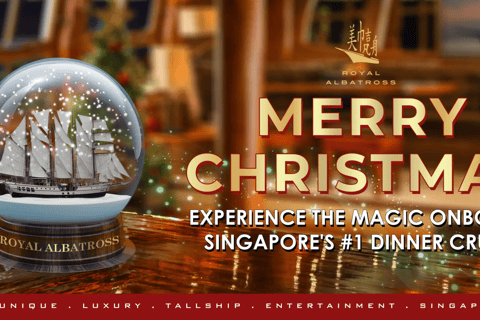 Singapore: Christmas Dinner Cruise on Royal Albatross - Image 2