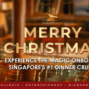 Singapore: Christmas Dinner Cruise on Royal Albatross