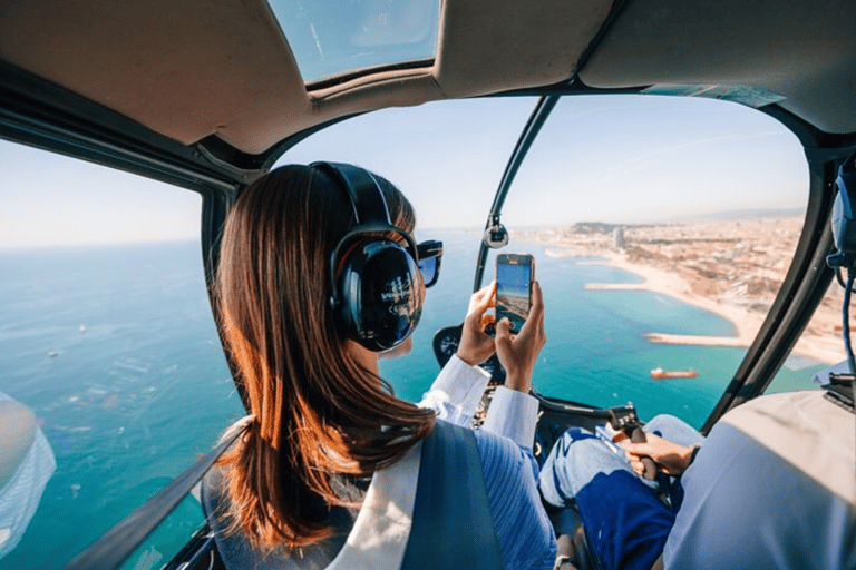 CANNES: Private Panoramic Helicopter Tour Private Tour 45 min Panoramic From CANNES