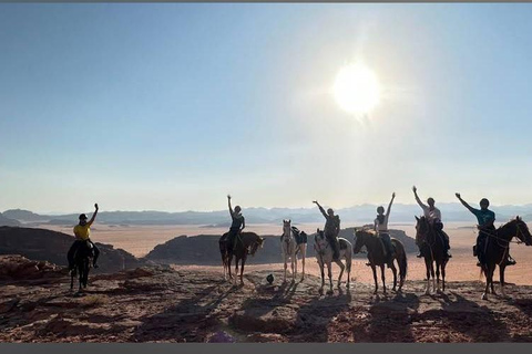 Wadi Rum: Jeep Tour and Overnight Bedouin Camp Experience