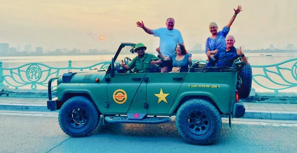 Hanoi Food, Culture, Sightseeing & Fun By Vietnam Army Jeep