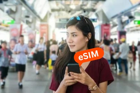 Shanghai: China eSIM Roaming Data Plan for Travelers 5G/30 Days