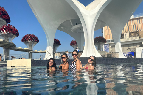 Dubai: Lyxig rundtur Lyxig rundtur med Sky Pool, shopping och upphämtning på hotellet