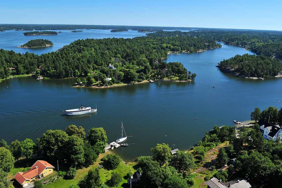 Stockholm-Tour im Schärenboot