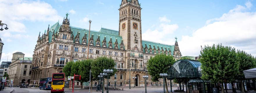 Hambourg : visite guidée historique de la Seconde Guerre mondiale et panorama en petit groupe