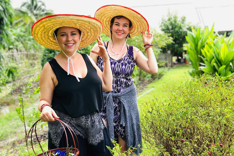 Experiência de culinária tailandesa orgânica em Chiang Mai