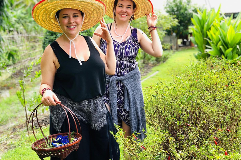 Expérience de cuisine thaïlandaise biologique à Chiang Mai