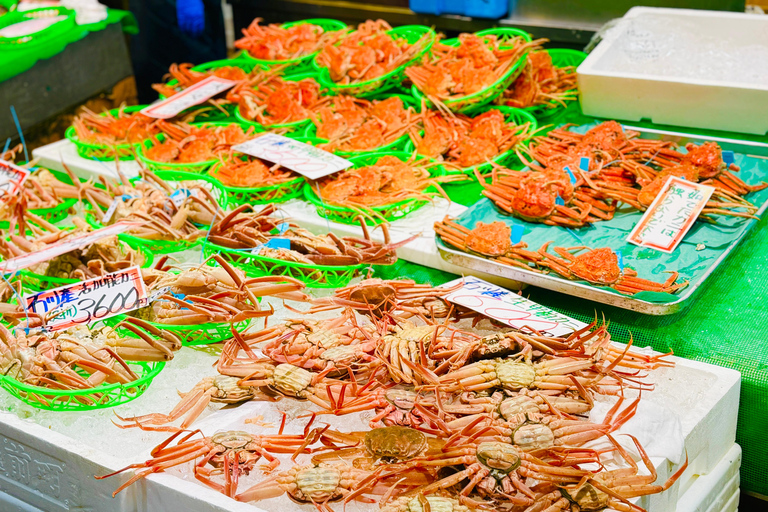 Kanazawa: 2-Hour Private Tour of Omicho Market with Tastings Not Included Food Tasting Expense