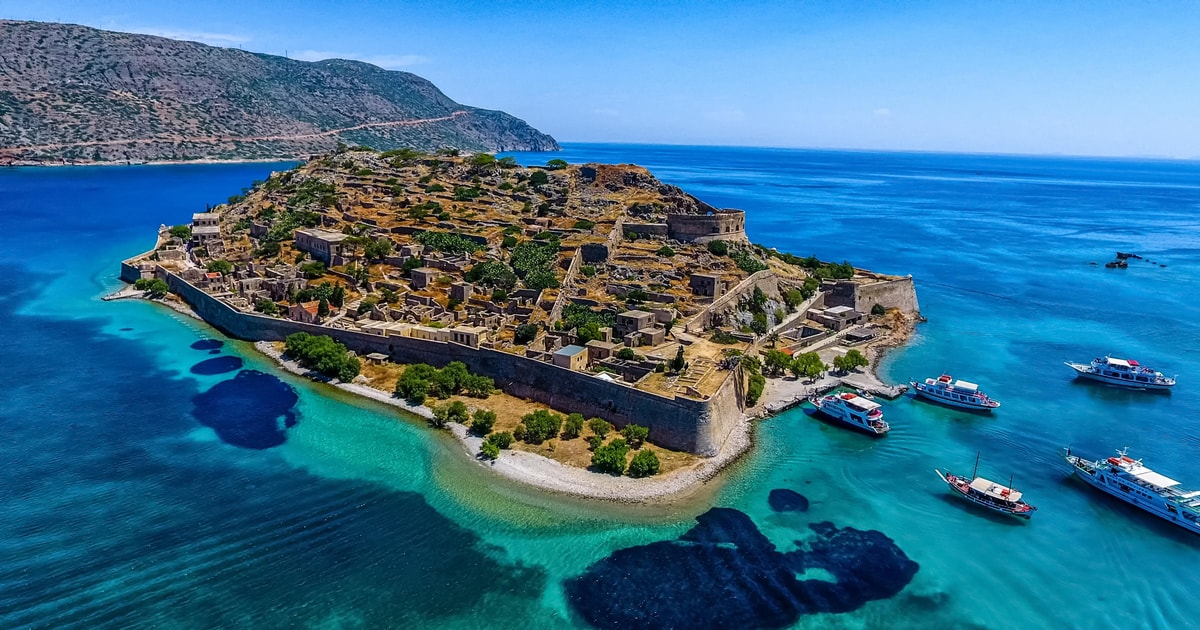Spinalongaøen med grill, Elounda, Agios Nikolaos GetYourGuide