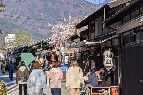 Tour a piedi della città del castello di Matsumoto