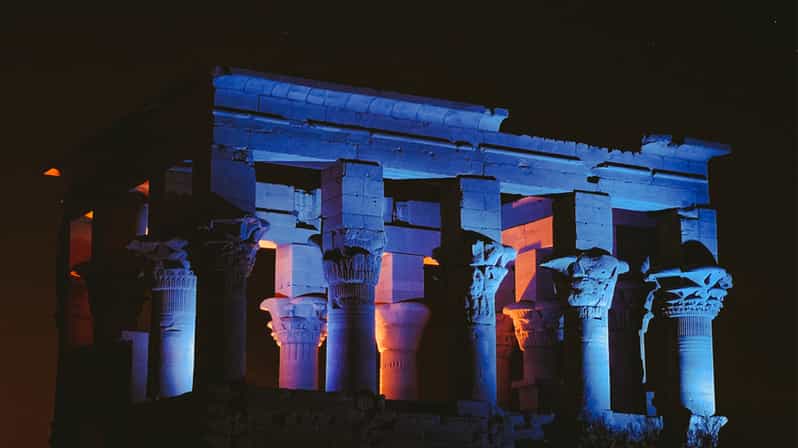 Aswan: Sound and Light Show at Philae Temple with Transfer