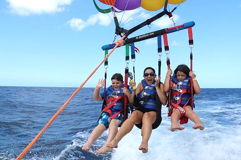 Punta Cana: Speedboot activiteit met snorkelen en parasailing