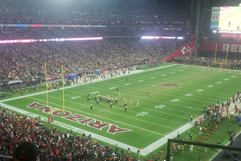 Arizona Cardinals Football Game at State Farm Stadium Short Side Upper