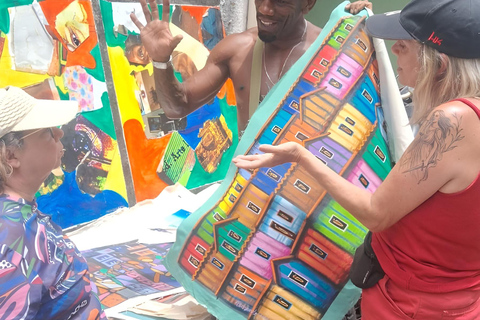 Favela Art Walk in Ipanema – Meet Artists & Buy Local Art