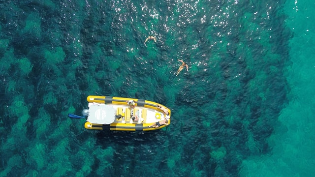 Cagnes: Snorkeling & Scenic Swim Stop to Cap d' Antibes