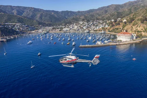 Avalon: Excursión aérea en helicóptero por la isla de Santa Catalina
