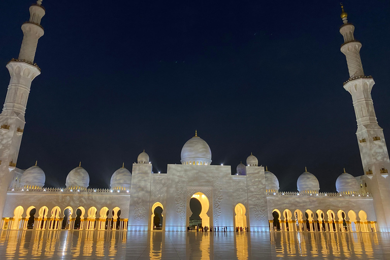 Från Dubai: Abu Dhabi stadsvandring med Grand Mosque