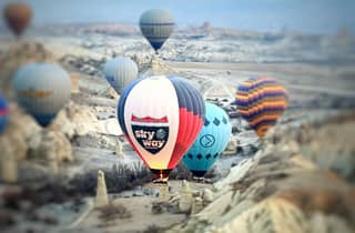 Kappadokien: Ballonfahrt bei Sonnenaufgang in Göreme mit Skyway Balloons